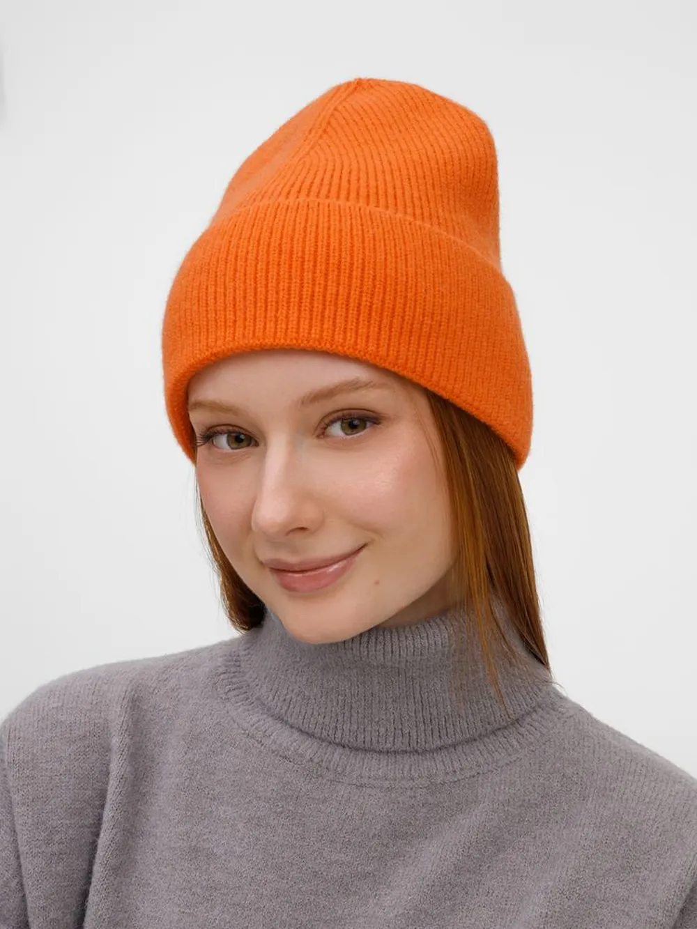 Шапка Color Boom, оранжевая заказать онлайн с вашим дизайном на заказ в Москве и области