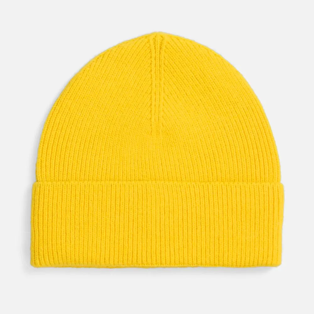 Шапка Color Boom, желтая заказать онлайн с вашим дизайном на заказ в Москве и области