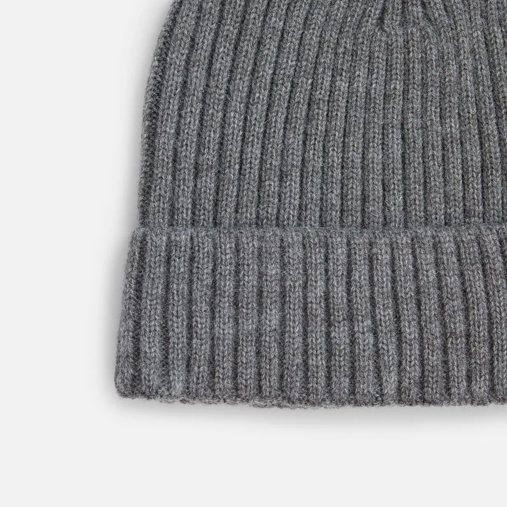 Шапка Laconi, темно-серый меланж заказать онлайн с вашим дизайном на заказ в Москве и области