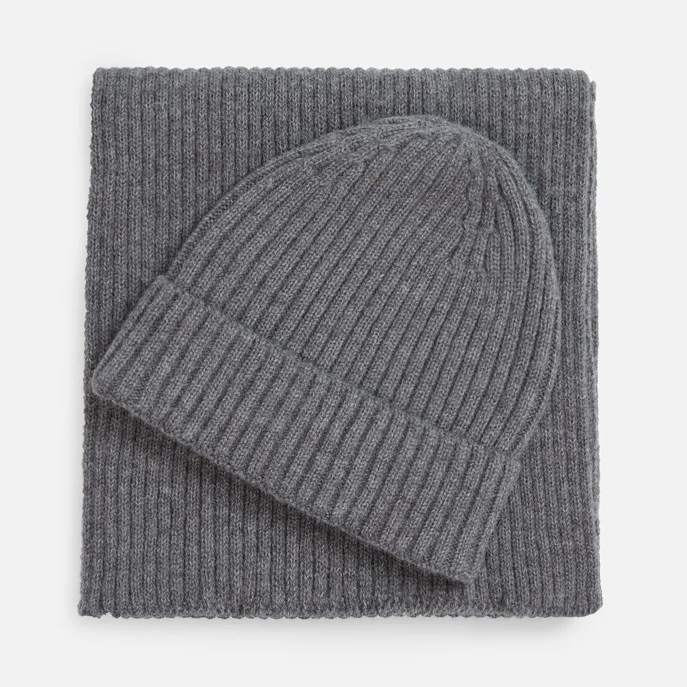 Шарф Laconi, темно-серый меланж заказать онлайн с вашим дизайном на заказ в Москве и области