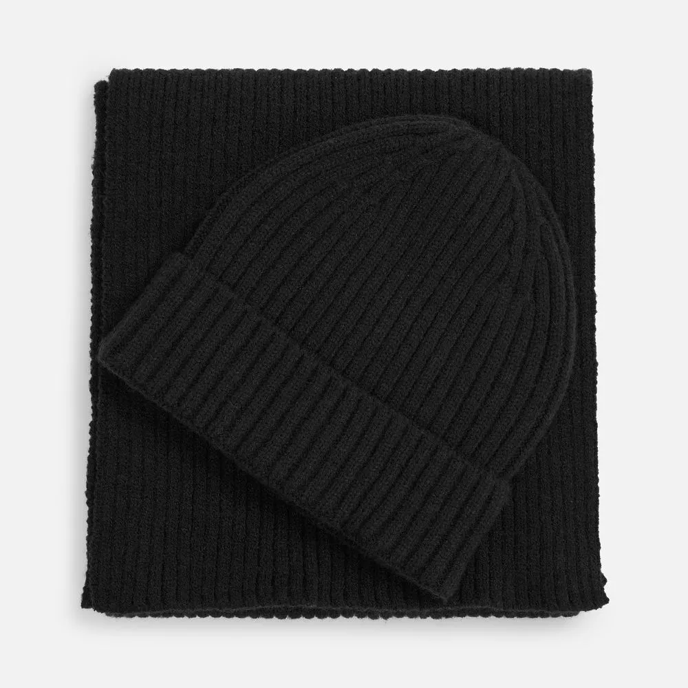 Шарф Laconi, черный заказать онлайн с вашим дизайном на заказ в Москве и области