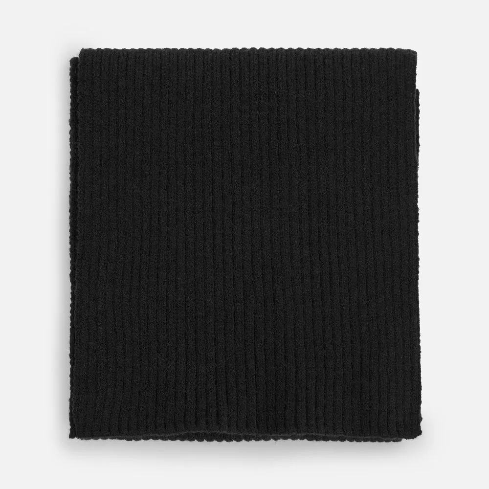 Шарф Laconi, черный заказать онлайн с вашим дизайном на заказ в Москве и области