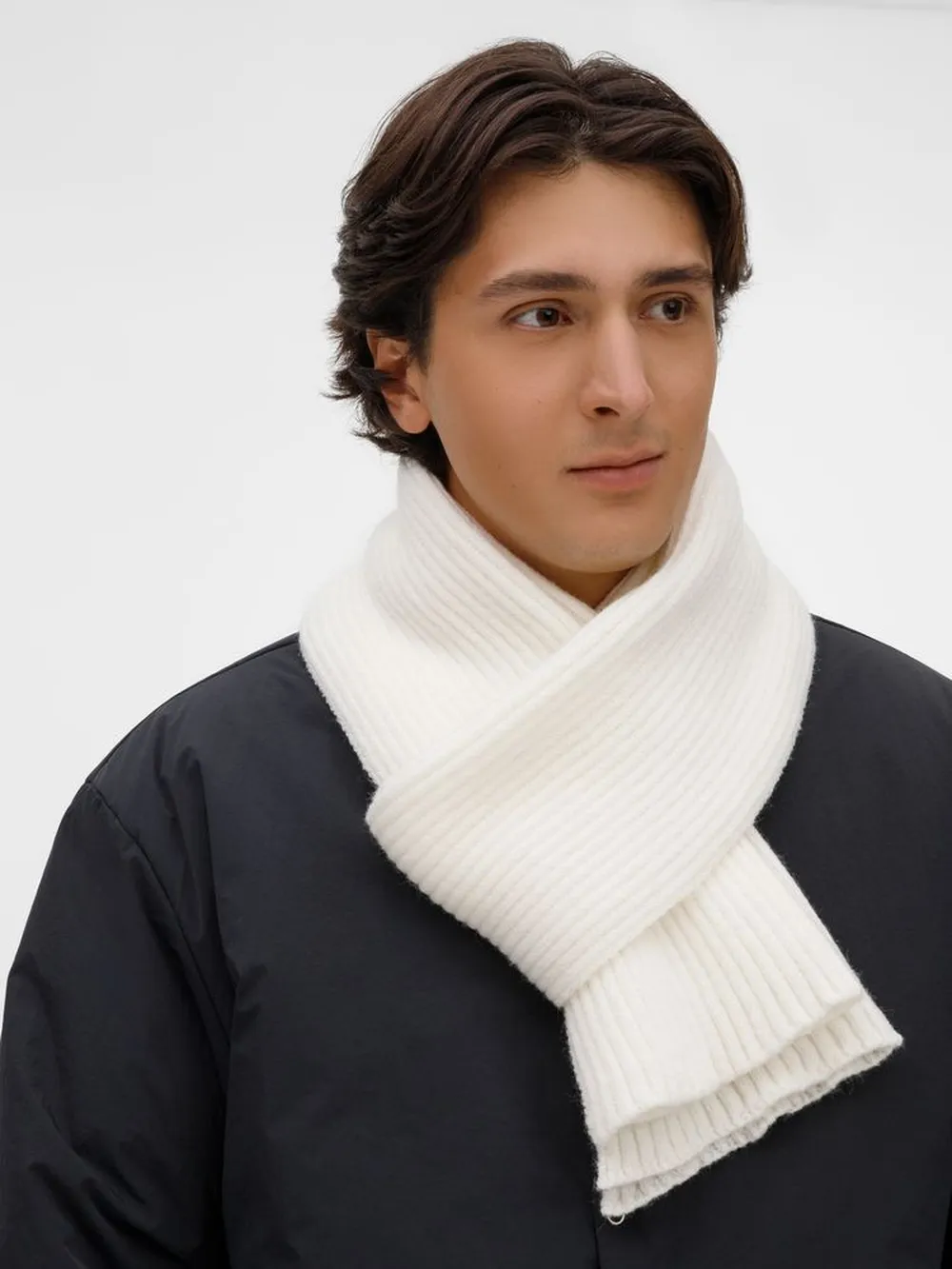 Шарф Laconi, молочно-белый заказать онлайн с вашим дизайном на заказ в Москве и области