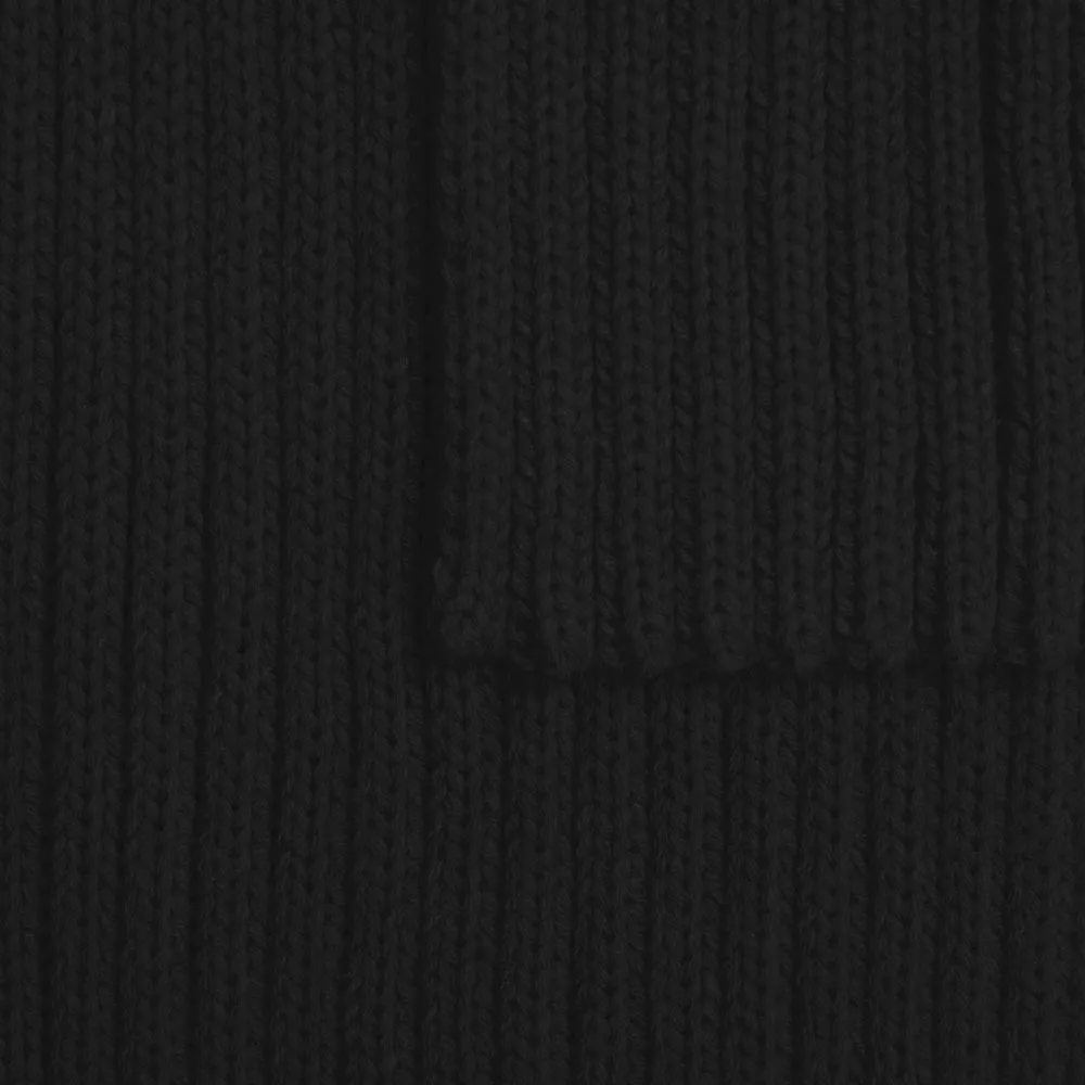 Шарф HappyGo, черный заказать онлайн с вашим дизайном на заказ в Москве и области