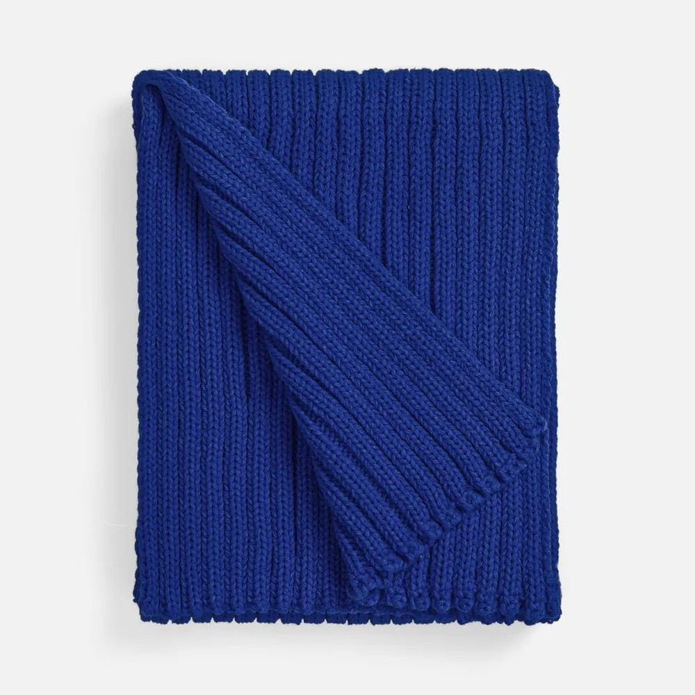 Шарф HappyGo, синий заказать онлайн с вашим дизайном на заказ в Москве и области