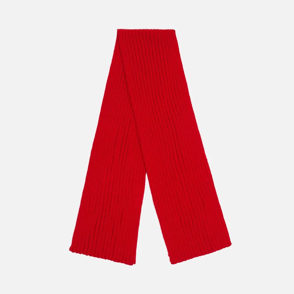 Шарф HappyGo, красный заказать онлайн с вашим дизайном на заказ в Москве и области