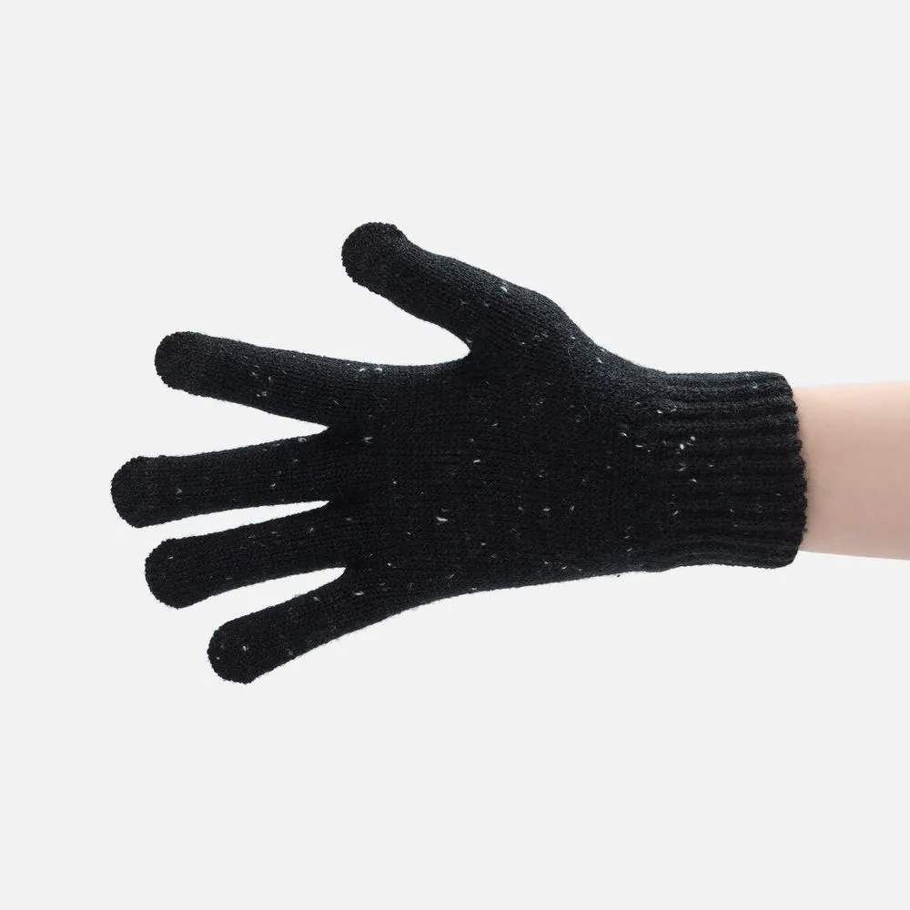 Перчатки сенсорные Spotti Senso, черные заказать онлайн с вашим дизайном на заказ в Москве и области