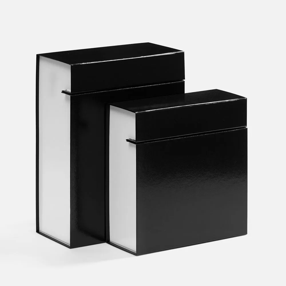 Коробка складная Wishful, S, черная заказать онлайн с вашим дизайном на заказ в Москве и области