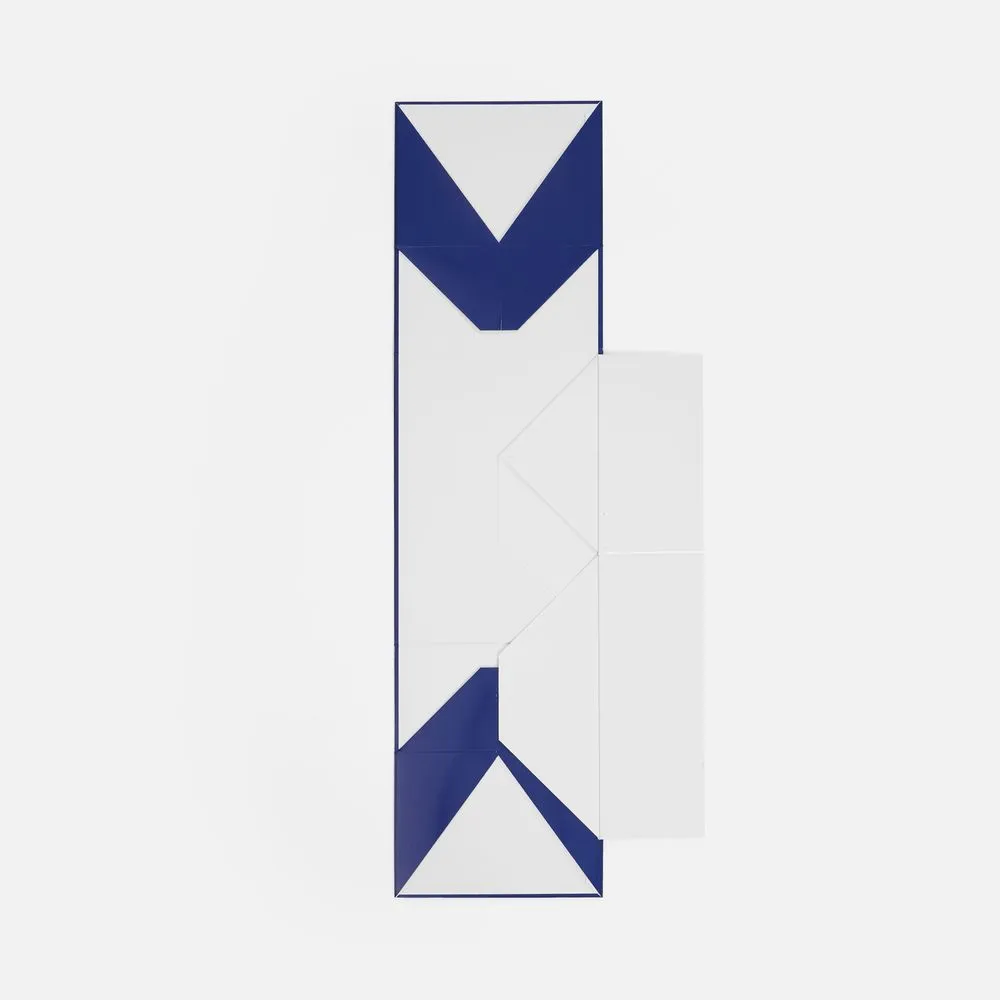 Коробка складная Foldream, M, синяя заказать онлайн с вашим дизайном на заказ в Москве и области