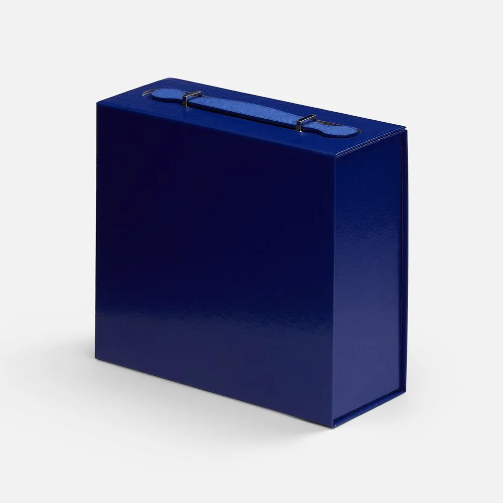Коробка складная Holdfold, S, синяя заказать онлайн с вашим дизайном на заказ в Москве и области