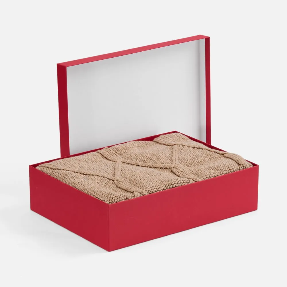 Коробка Drop Top, красная заказать онлайн с вашим дизайном на заказ в Москве и области