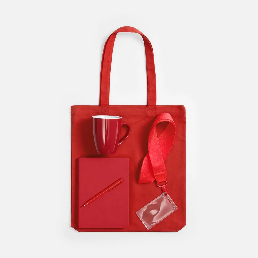 Набор Cortado, красный заказать онлайн с вашим дизайном на заказ в Москве и области