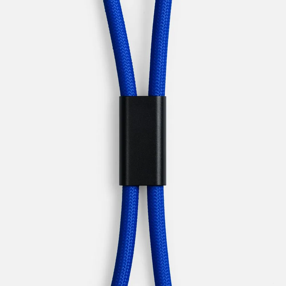 Кабель-ланьярд energyFlex Power Delivery 60 Вт, темно-синий заказать онлайн с вашим дизайном на заказ в Москве и области