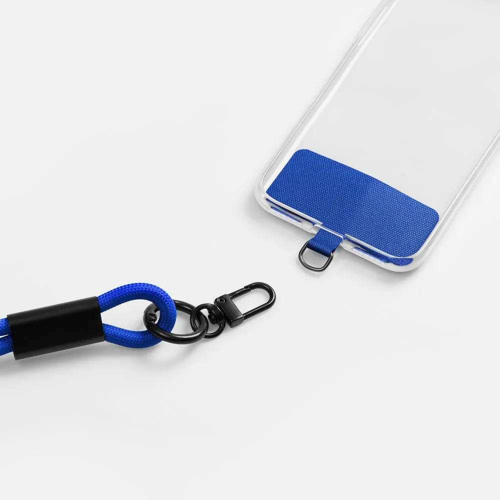 Кабель-ланьярд energyFlex Power Delivery 60 Вт, темно-синий заказать онлайн с вашим дизайном на заказ в Москве и области