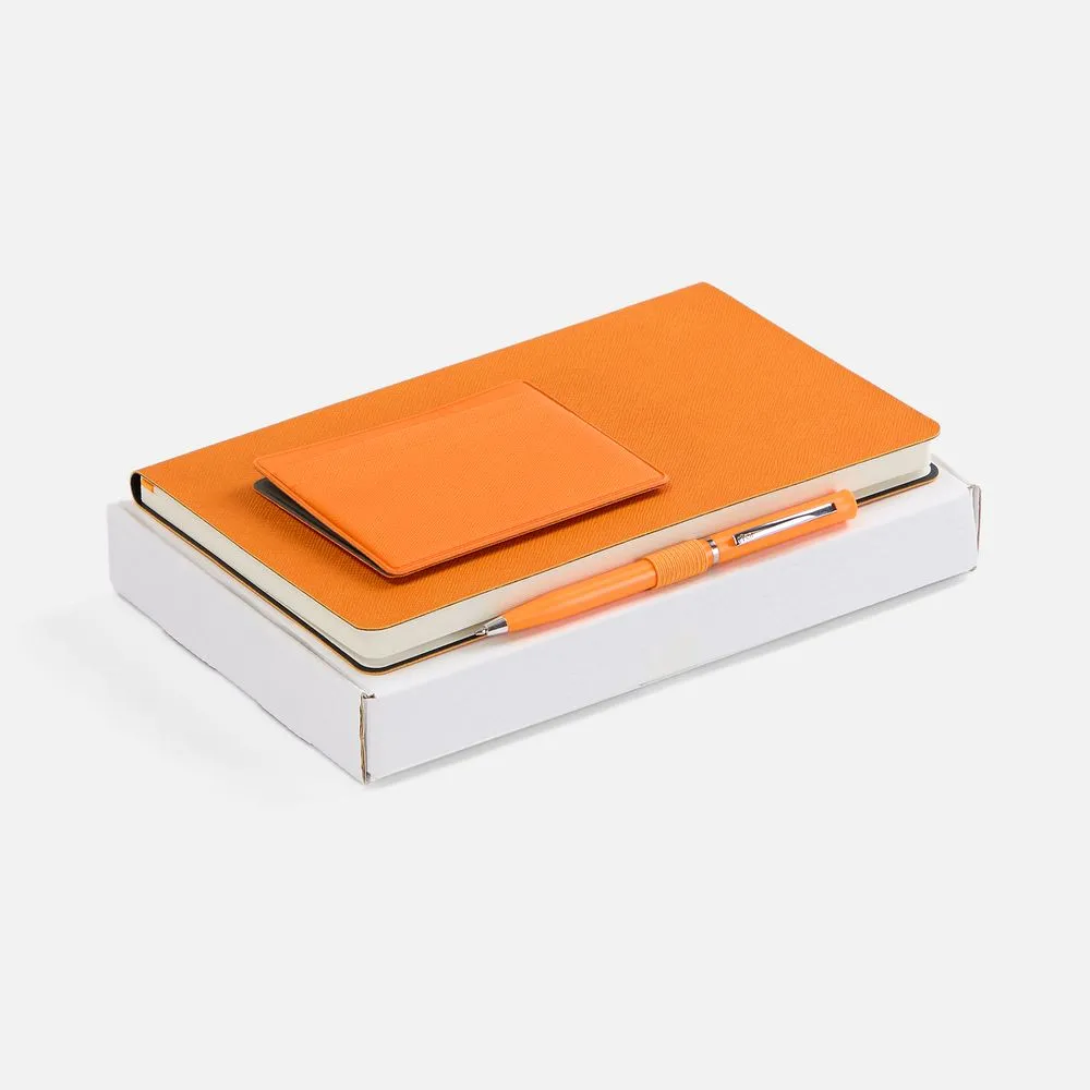 Набор Lungo Trio, оранжевый заказать онлайн с вашим дизайном на заказ в Москве и области