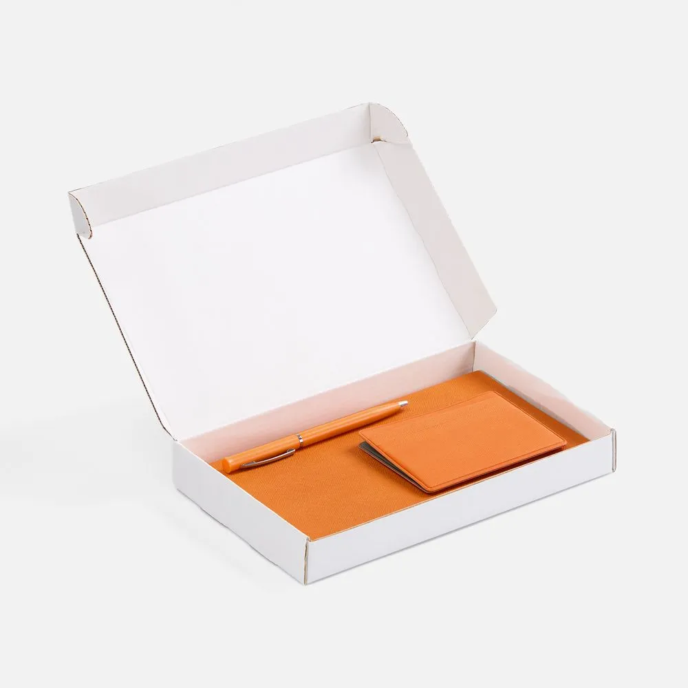 Набор Lungo Trio, оранжевый заказать онлайн с вашим дизайном на заказ в Москве и области