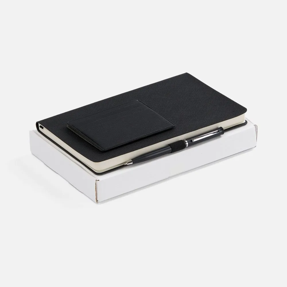 Набор Lungo Trio, черный заказать онлайн с вашим дизайном на заказ в Москве и области