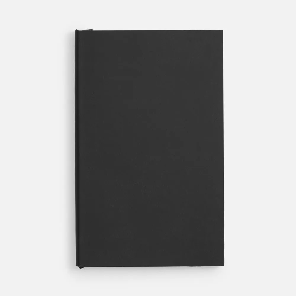 Ежедневник Flat Mini, недатированный, черный заказать онлайн с вашим дизайном на заказ в Москве и области