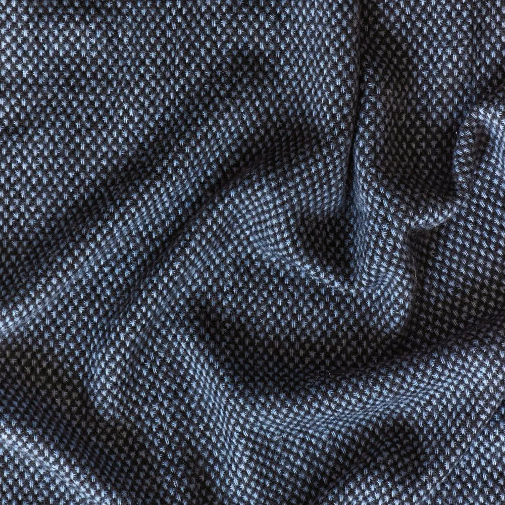 Плед Deepak, синий заказать онлайн с вашим дизайном на заказ в Москве и области