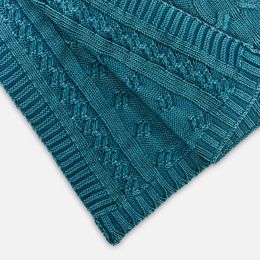 Плед Hygge, темно-зеленый заказать онлайн с вашим дизайном на заказ в Москве и области