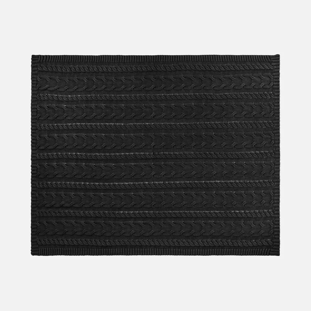 Плед Hygge, темно-серый заказать онлайн с вашим дизайном на заказ в Москве и области