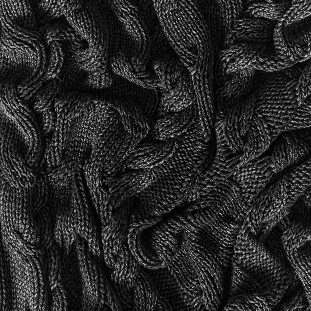 Плед Hygge, темно-серый заказать онлайн с вашим дизайном на заказ в Москве и области