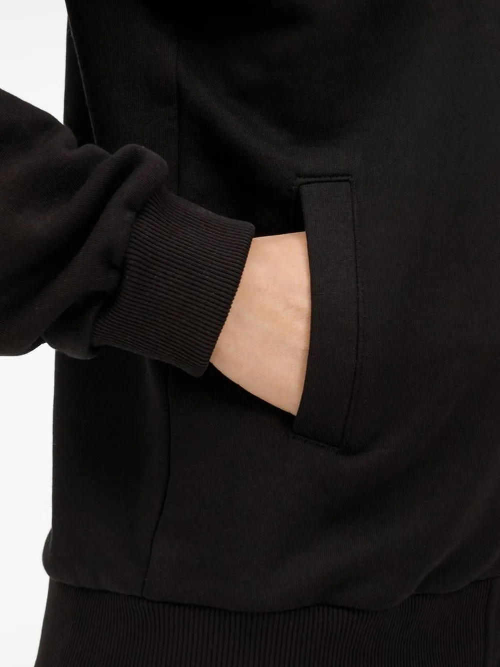 Бомбер унисекс Nuppu, черный заказать онлайн с вашим дизайном на заказ в Москве и области