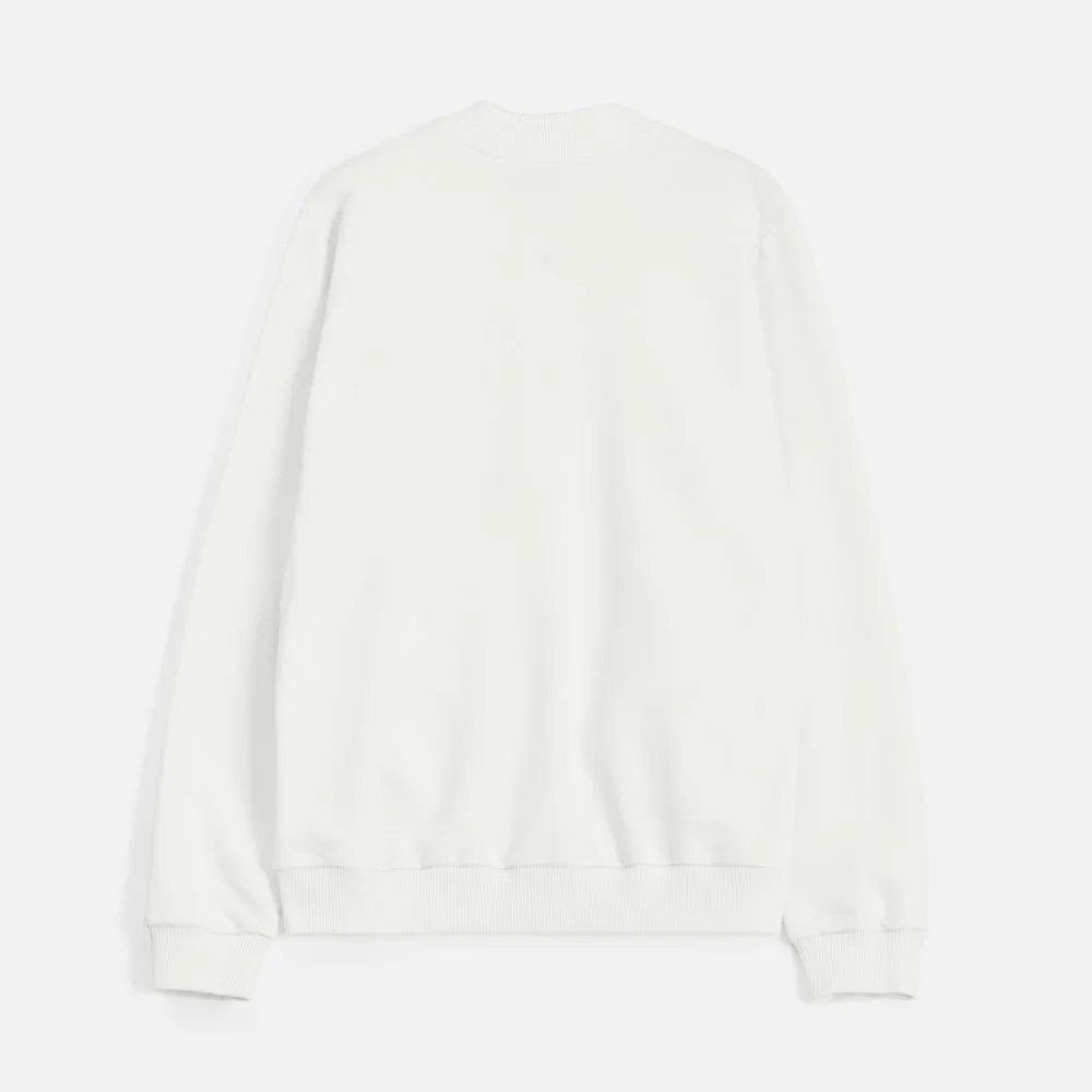 Бомбер унисекс Nuppu, молочно-белый заказать онлайн с вашим дизайном на заказ в Москве и области