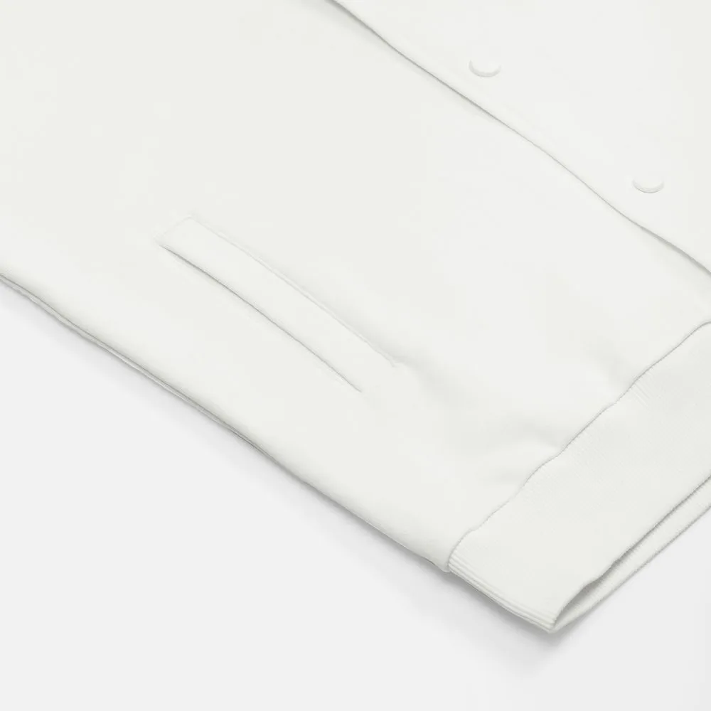 Бомбер унисекс Nuppu, молочно-белый заказать онлайн с вашим дизайном на заказ в Москве и области