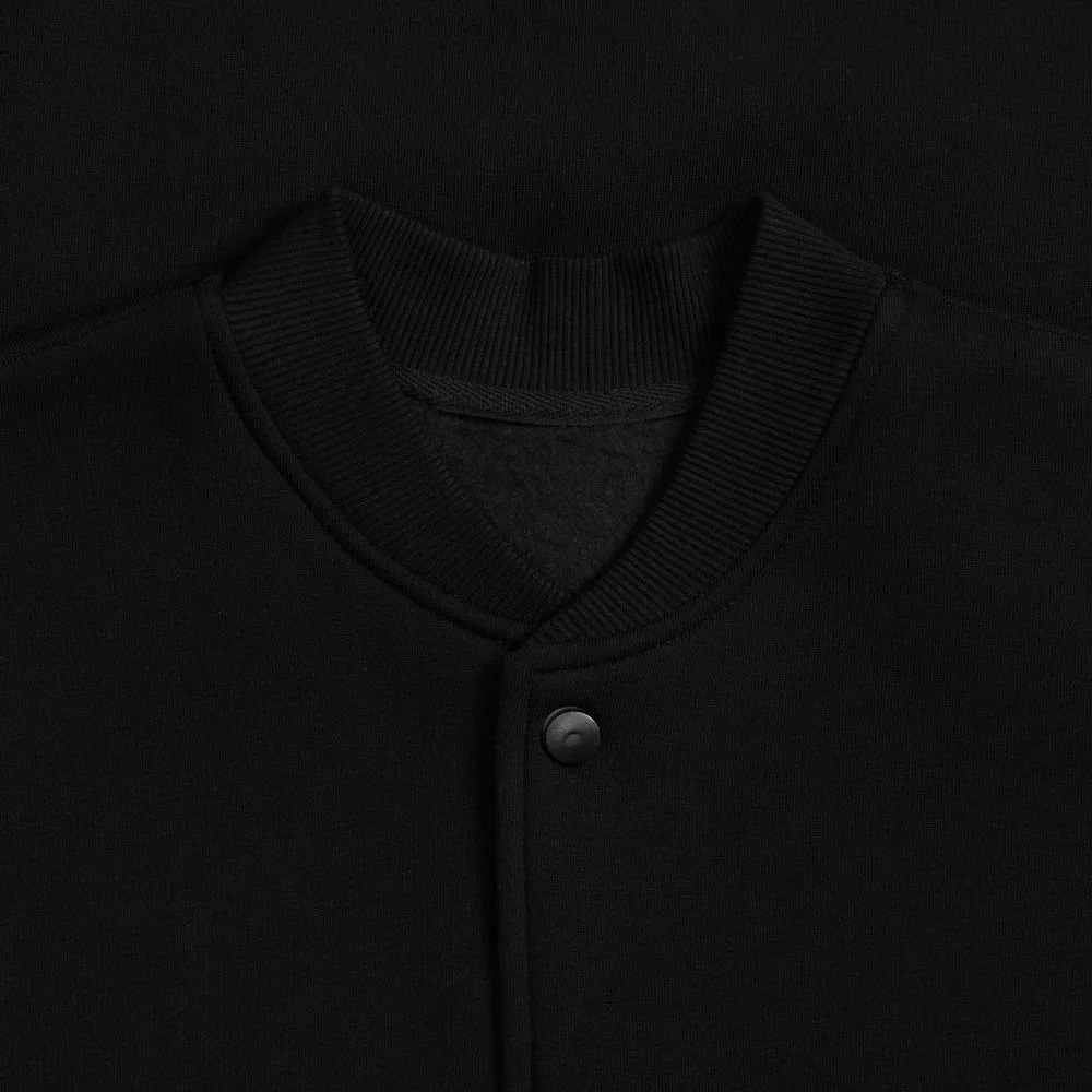 Бомбер унисекс AtmosWear, черный заказать онлайн с вашим дизайном на заказ в Москве и области