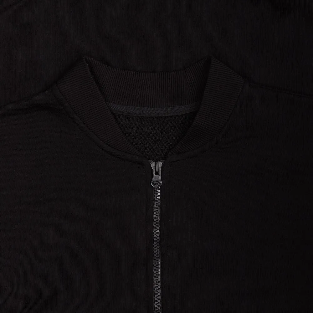 Бомбер унисекс Townie, черный заказать онлайн с вашим дизайном на заказ в Москве и области