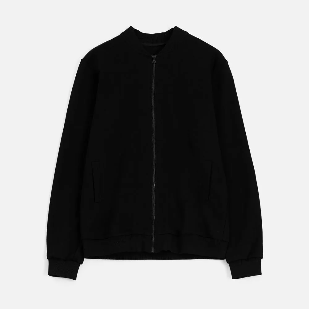 Бомбер унисекс Townie, черный заказать онлайн с вашим дизайном на заказ в Москве и области