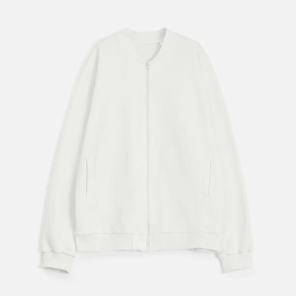 Бомбер унисекс Townie, молочно-белый заказать онлайн с вашим дизайном на заказ в Москве и области