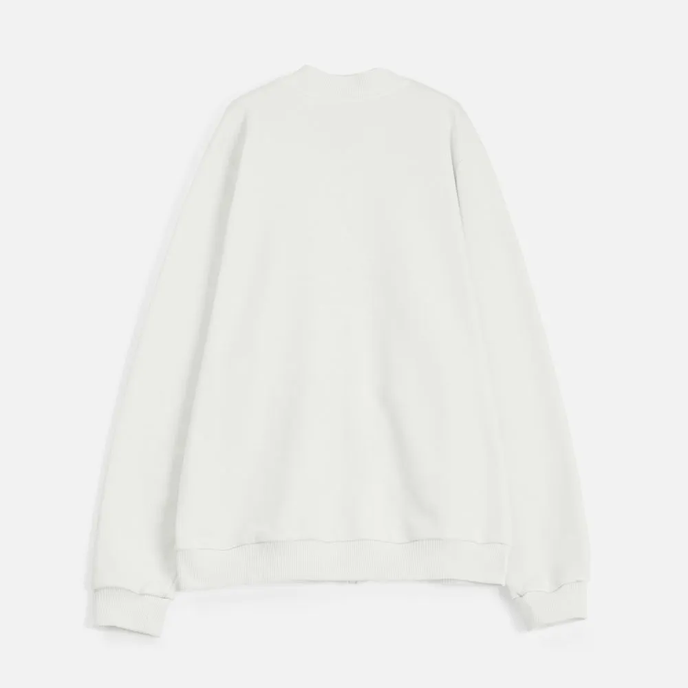 Бомбер унисекс Townie, молочно-белый заказать онлайн с вашим дизайном на заказ в Москве и области