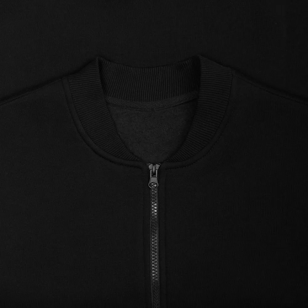 Бомбер унисекс Estado, черный заказать онлайн с вашим дизайном на заказ в Москве и области