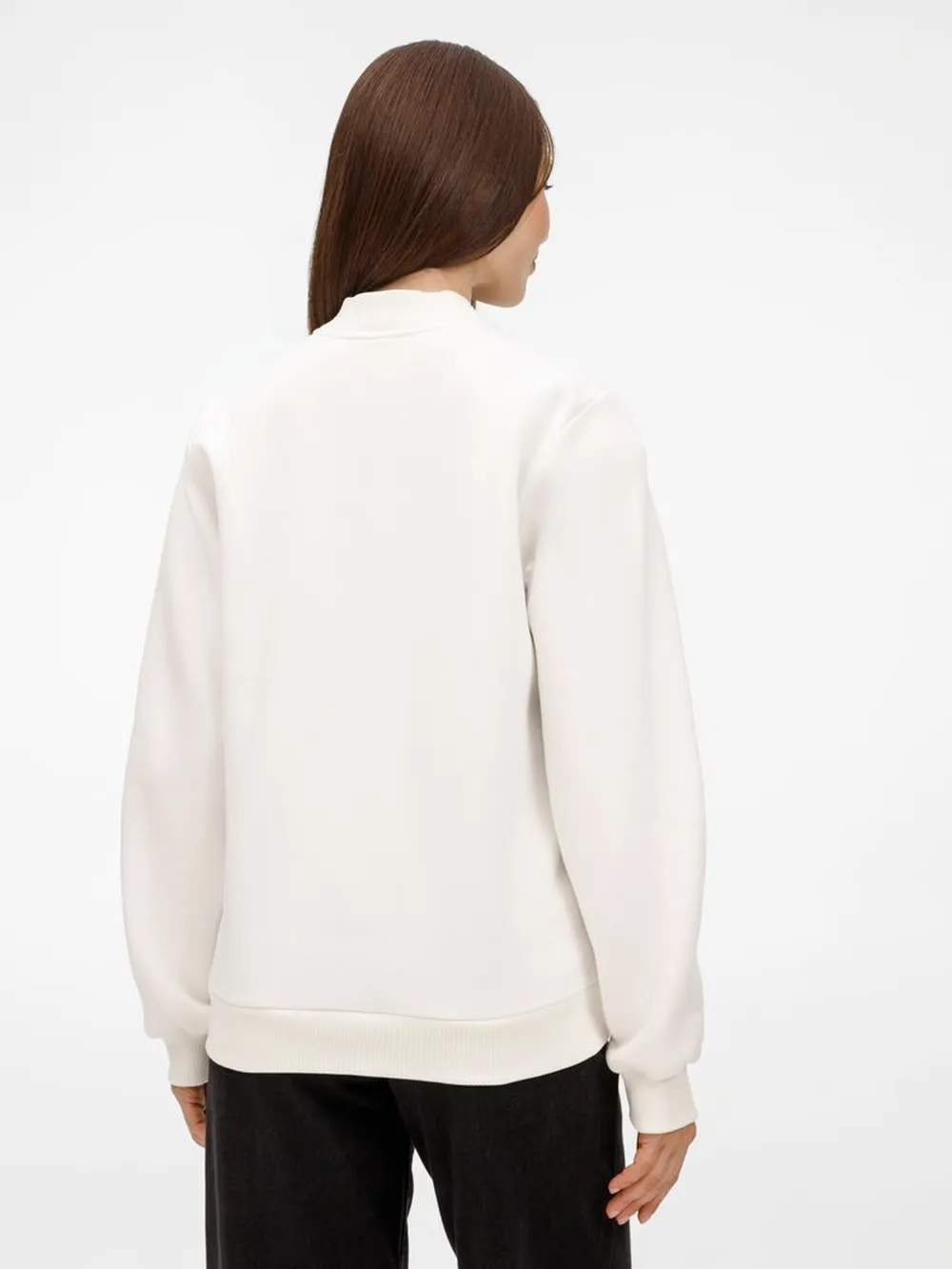 Бомбер унисекс Estado, молочно-белый заказать онлайн с вашим дизайном на заказ в Москве и области