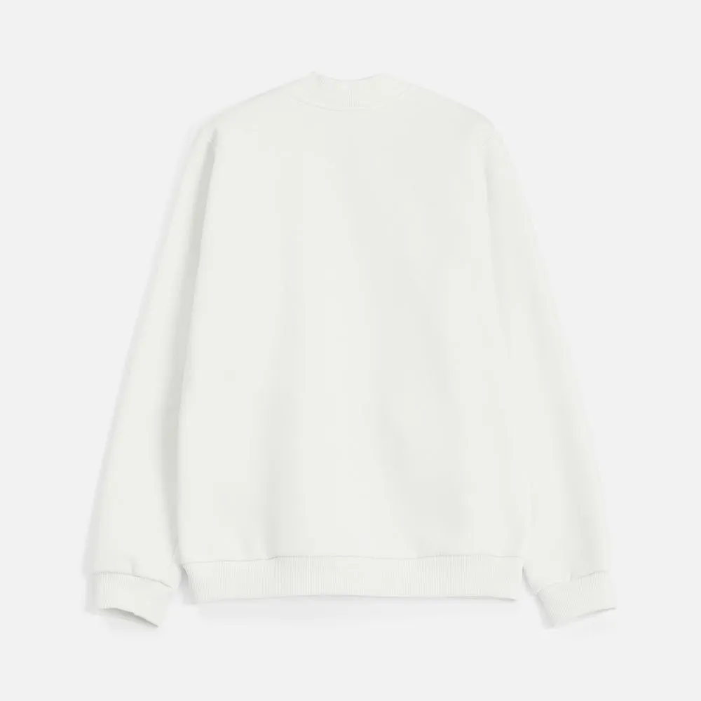 Бомбер унисекс Estado, молочно-белый заказать онлайн с вашим дизайном на заказ в Москве и области