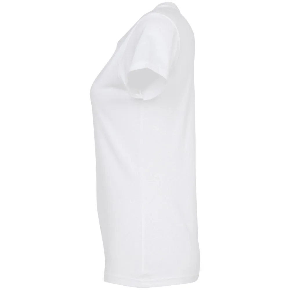 Футболка женская Imperial women 190 белая, размер XL заказать онлайн с вашим дизайном на заказ в Москве и области