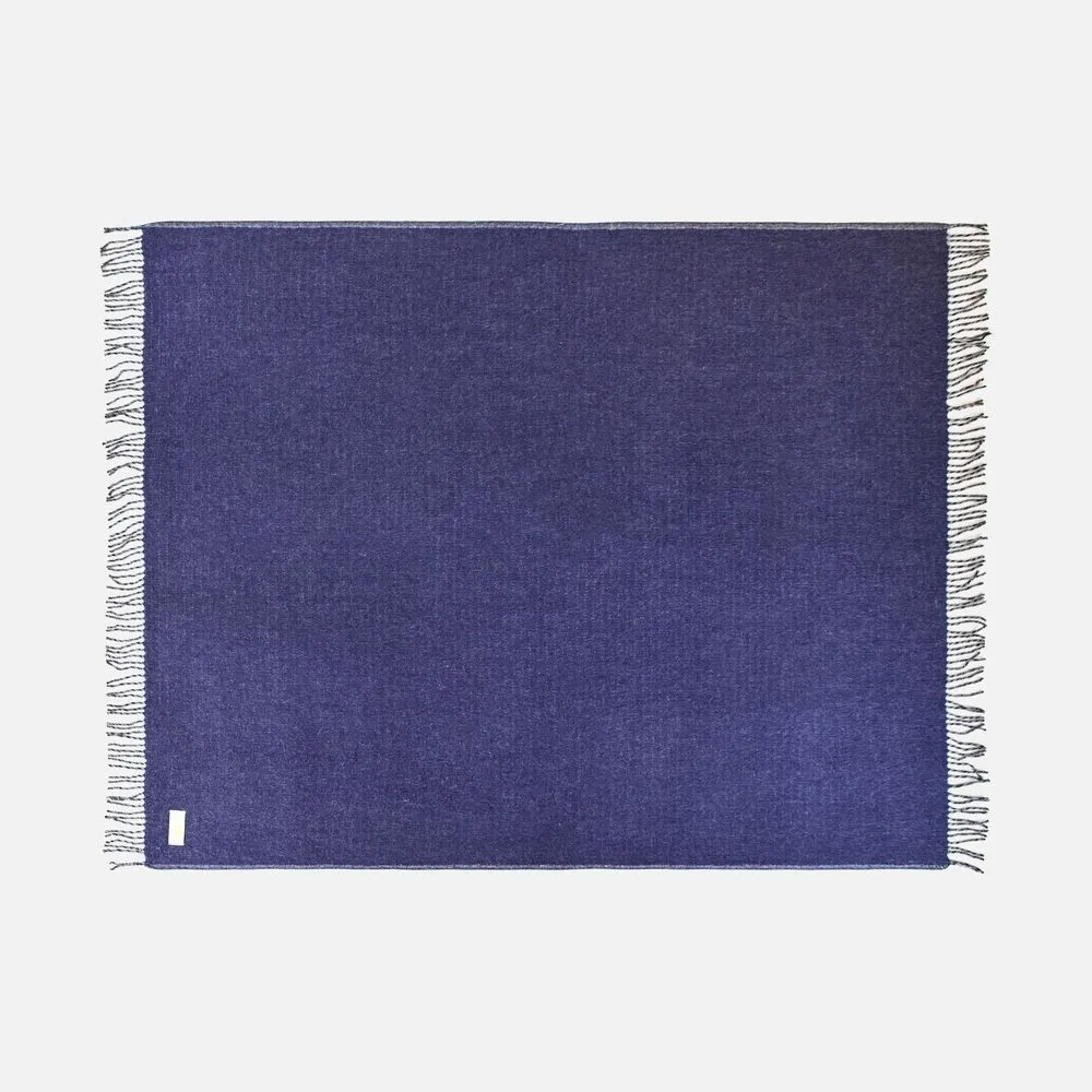 Плед Devika, синий с серым заказать онлайн с вашим дизайном на заказ в Москве и области