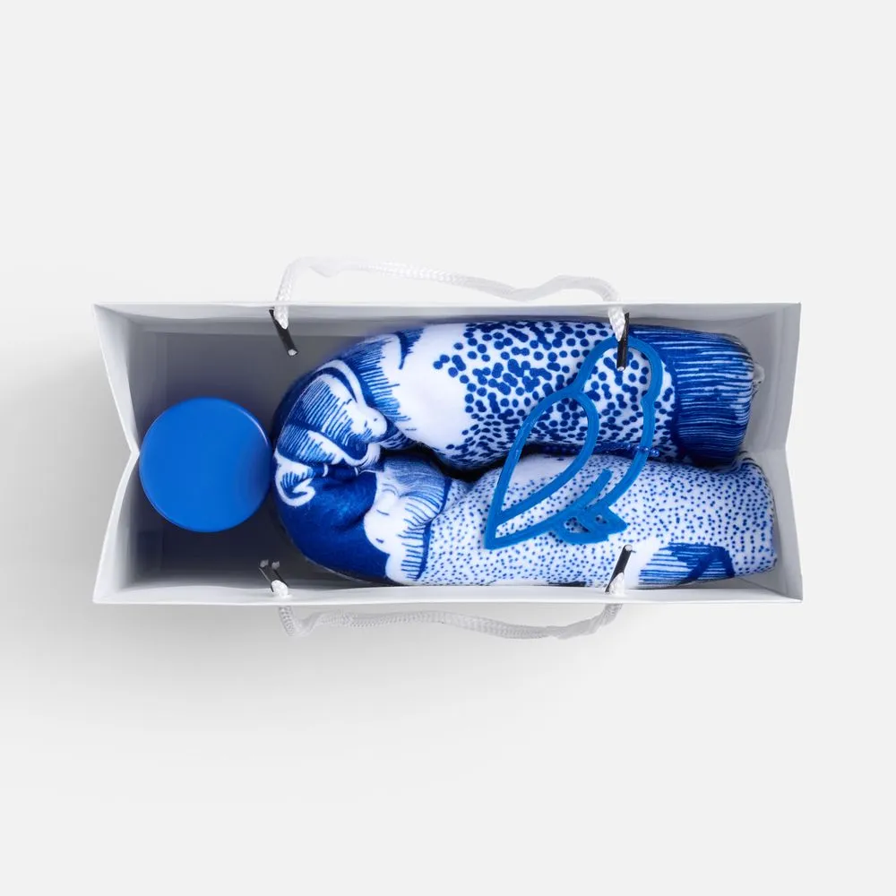 Набор «Год чудес», белый с синим заказать онлайн с вашим дизайном на заказ в Москве и области