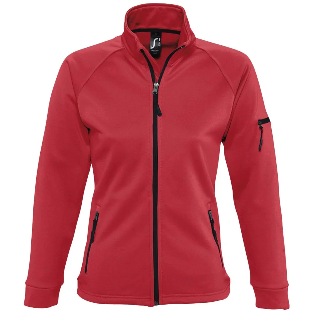Куртка флисовая женская New Look Women 250, красная заказать онлайн с вашим дизайном на заказ в Москве и области