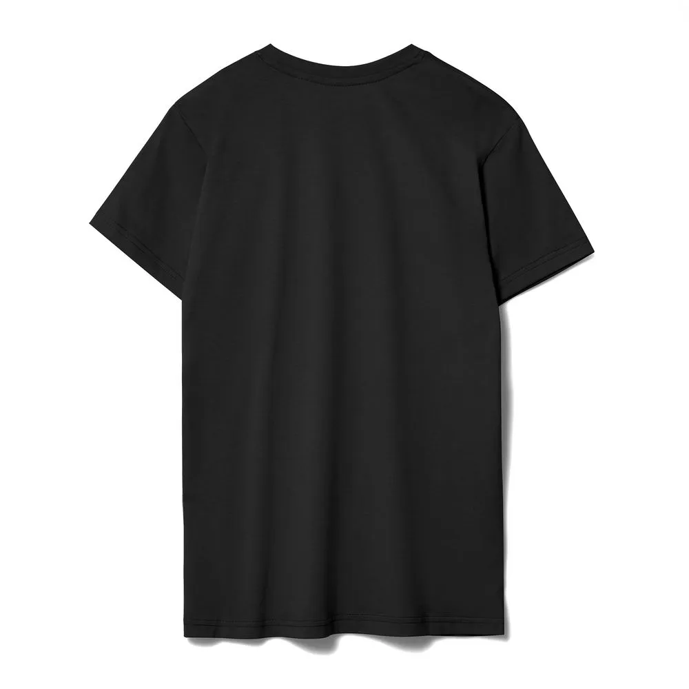 Футболка унисекс T-Bolka 160, черная заказать онлайн с вашим дизайном на заказ в Москве и области