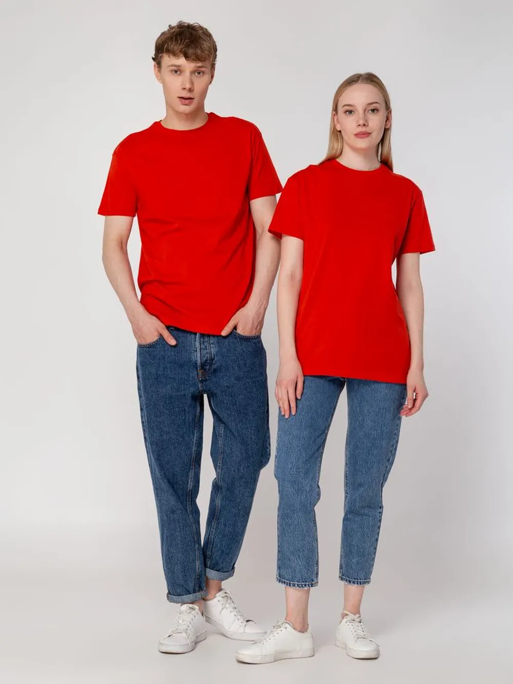 Футболка унисекс T-Bolka 160, красная, размер 4XL заказать онлайн с вашим дизайном на заказ в Москве и области