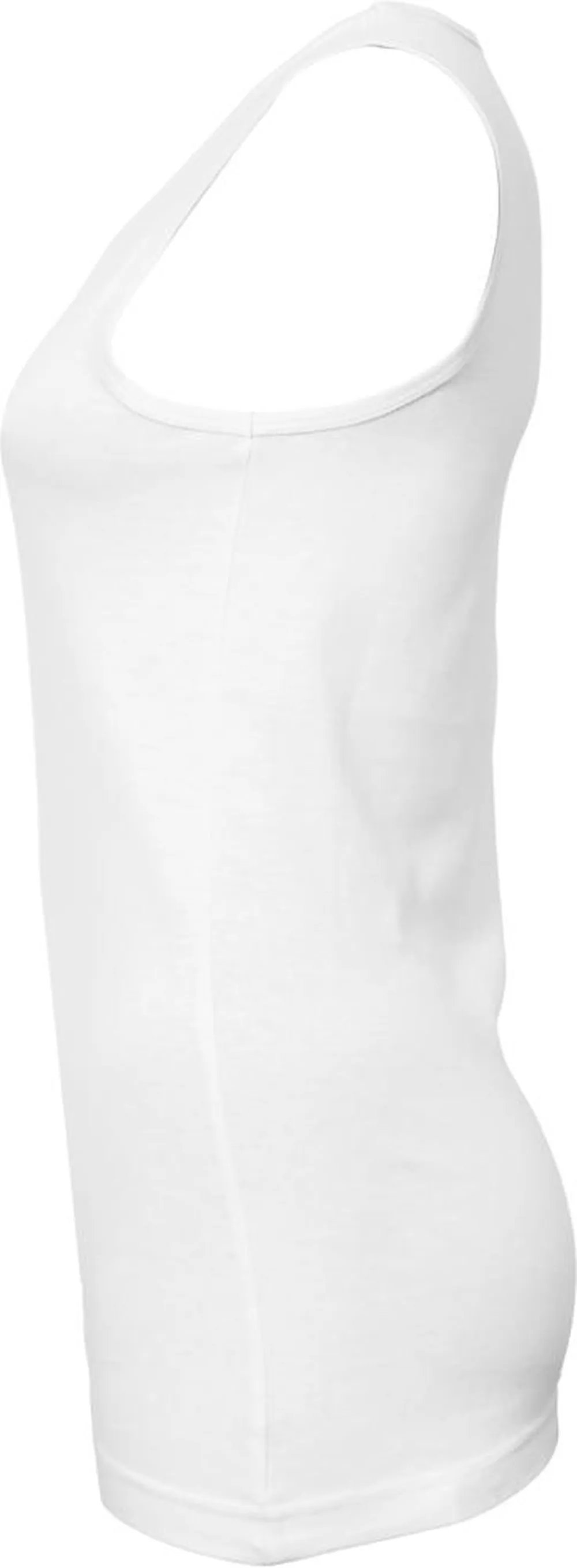 Майка женская Jane 150, белая, размер S заказать онлайн с вашим дизайном на заказ в Москве и области