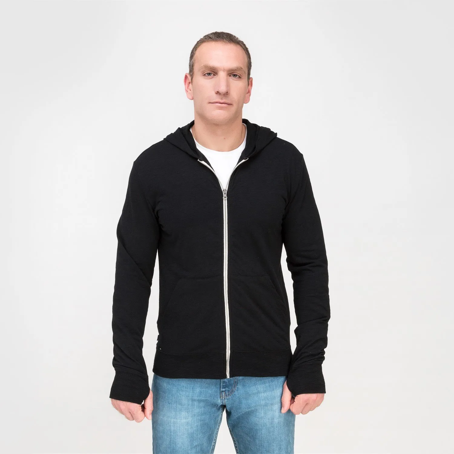 Кофта с капюшоном Garner Knit на молнии заказать онлайн с вашим дизайном на заказ в Москве и области