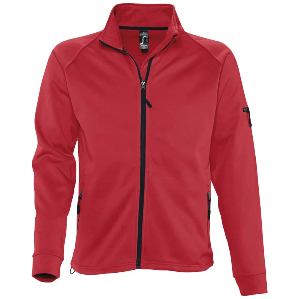 Куртка флисовая мужская New Look Men 250, красная заказать онлайн с вашим дизайном на заказ в Москве и области