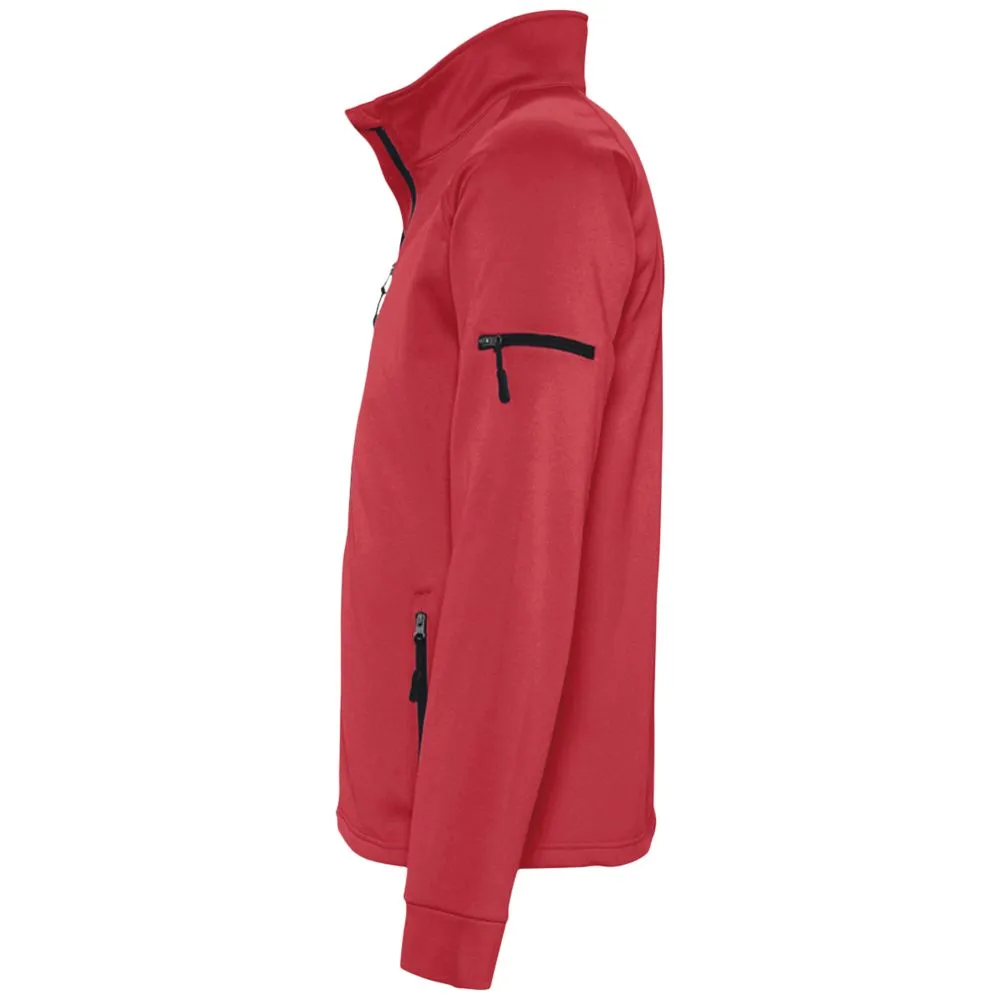 Куртка флисовая мужская New Look Men 250, красная заказать онлайн с вашим дизайном на заказ в Москве и области