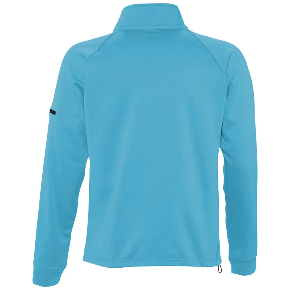 Куртка флисовая мужская New look men 250 бирюзовая, размер S заказать онлайн с вашим дизайном на заказ в Москве и области