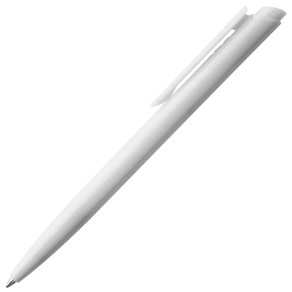 Ручка шариковая Senator Dart Polished, белая заказать онлайн с вашим дизайном на заказ в Москве и области