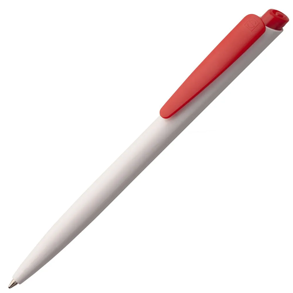 Ручка шариковая Senator Dart Polished, бело-красная заказать онлайн с вашим дизайном на заказ в Москве и области